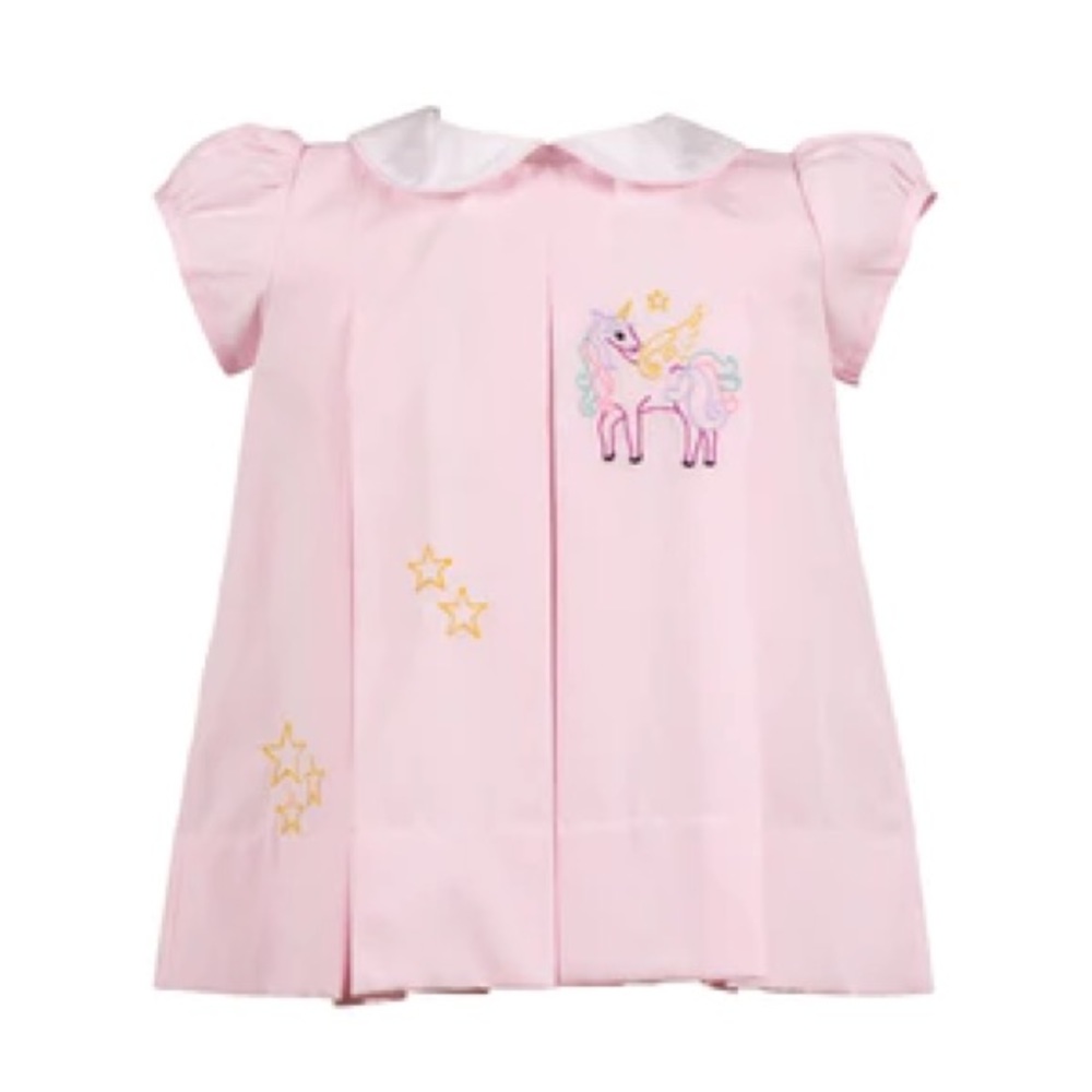 ISO of Proper Peony unicorn pleat dress size 5 or 6!